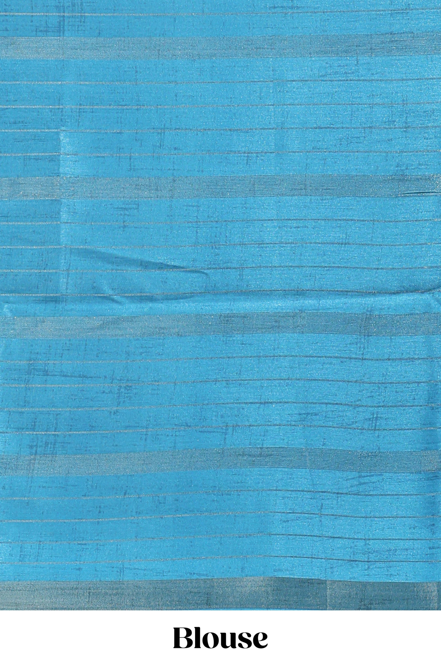 Multi colour and floral design  semi tussar saree with contrast border and  contrast blouse