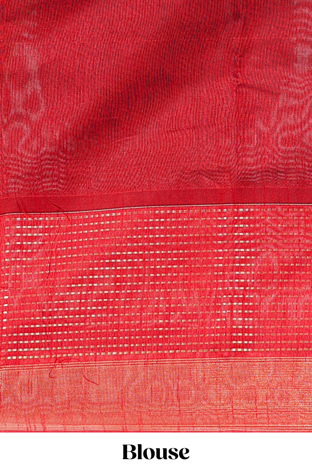 Green plain design art tussar saree with contrast striped border and blouse