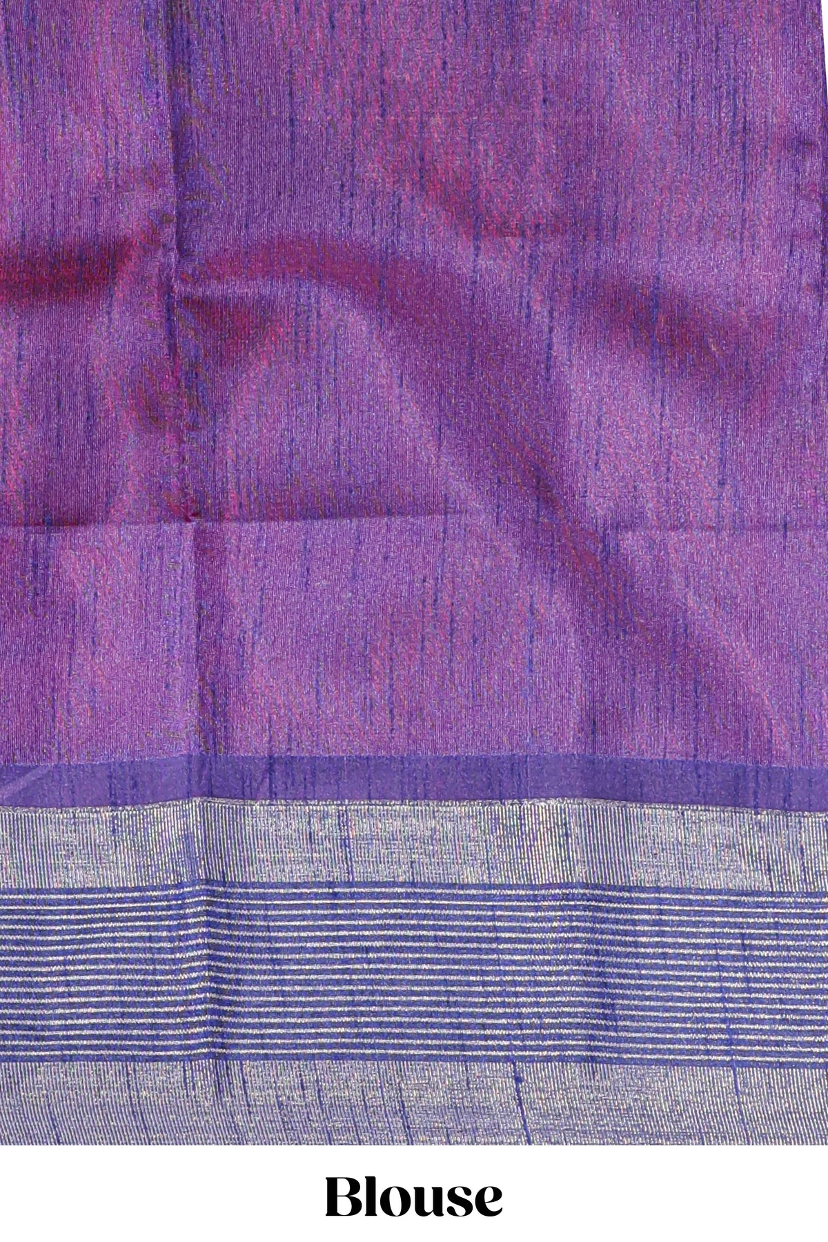 Pink zari motifs design art tussar saree with contrast border and zari blouse