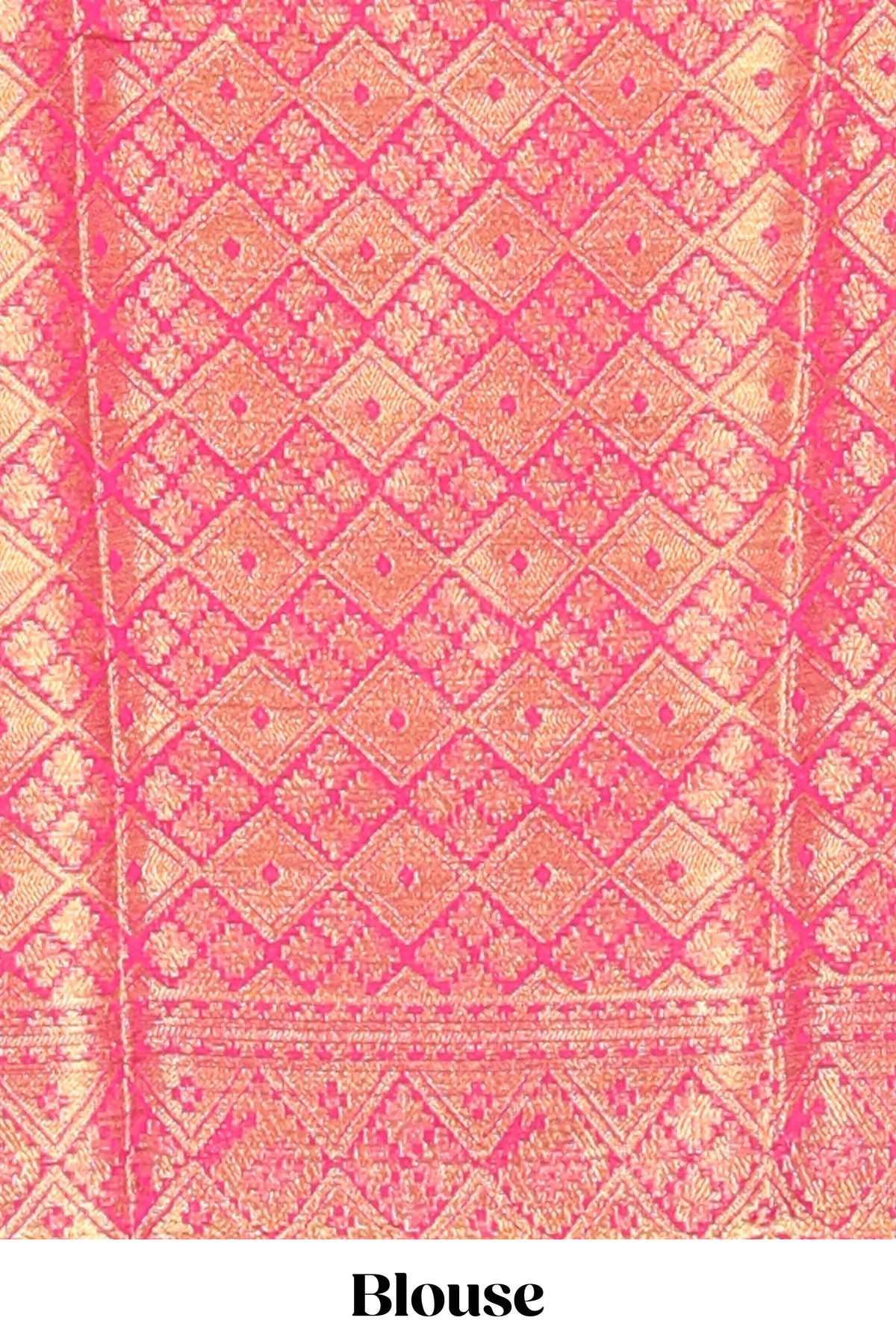 Green zari motifs viscose georgette saree with contrast zari border and blouse