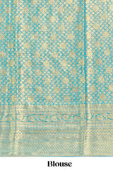 Maroon paisley zari design viscose georgette saree with contrast zari border and blouse