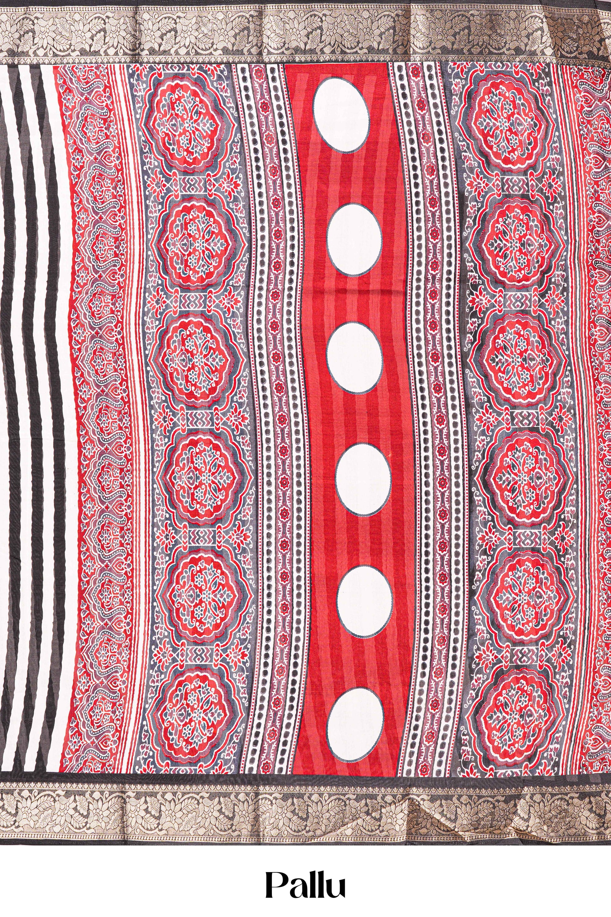 Ajrakh blouse pairing