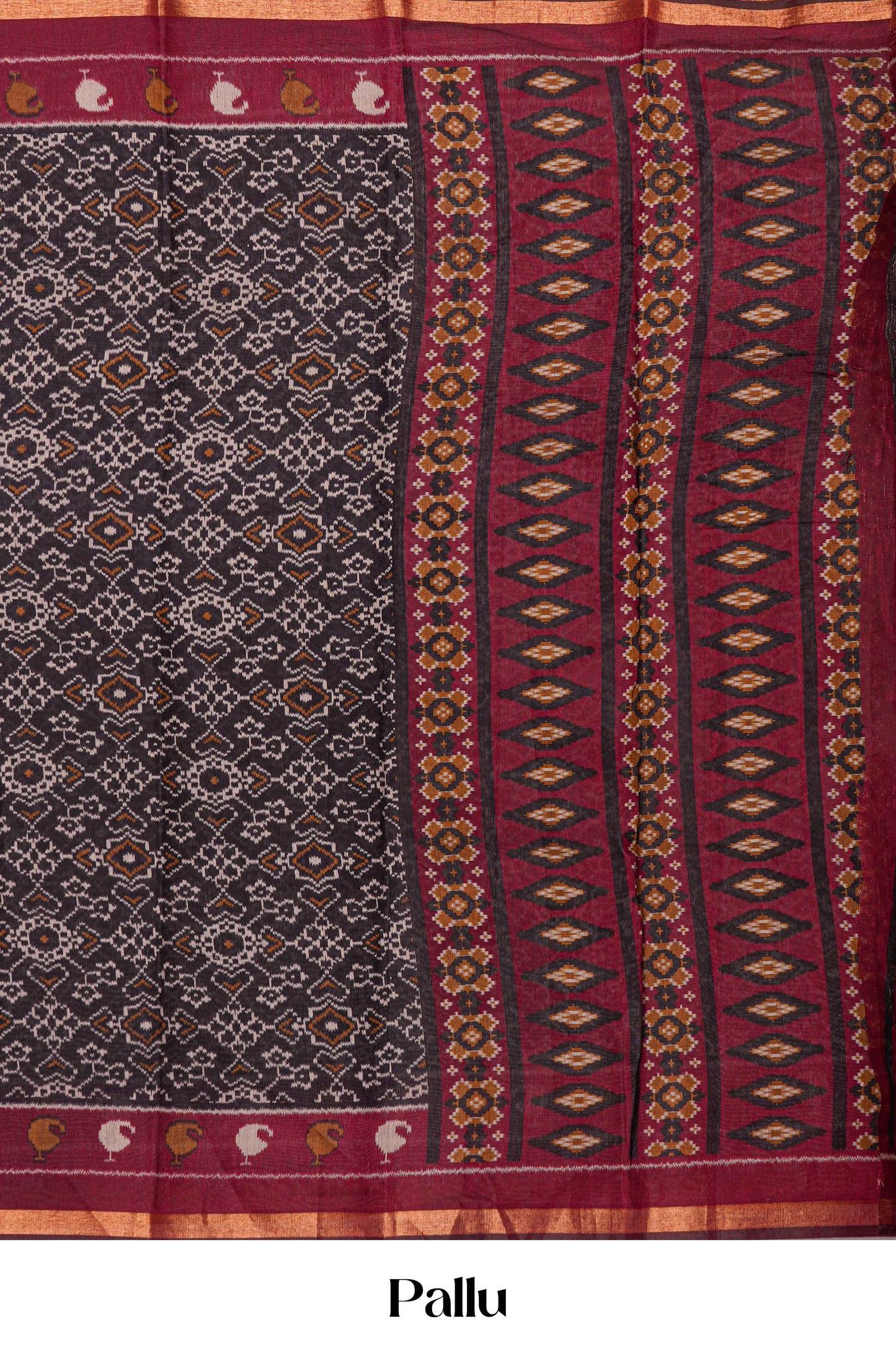 All over ikkat print