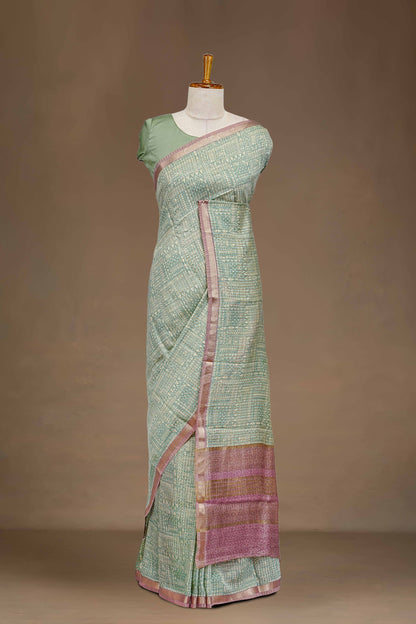  All over traditional Printed Sarees