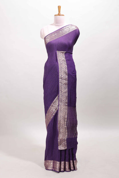  All over zari weaving 