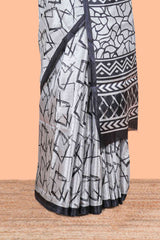 Allover print detailing