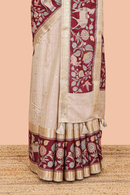Animal motif kalamkari