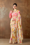 Baby yellow georgette 
