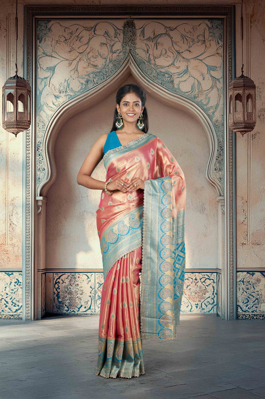 Banaras satin weave 