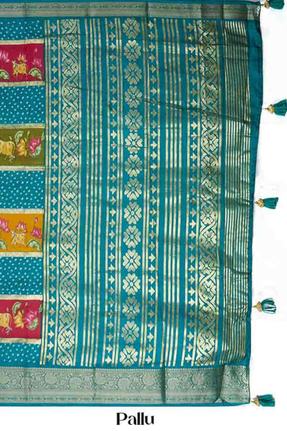Banarasi blouse set saree