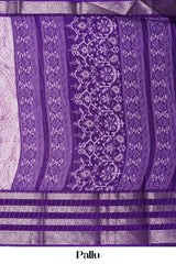 Bandhani Lavender print detail 