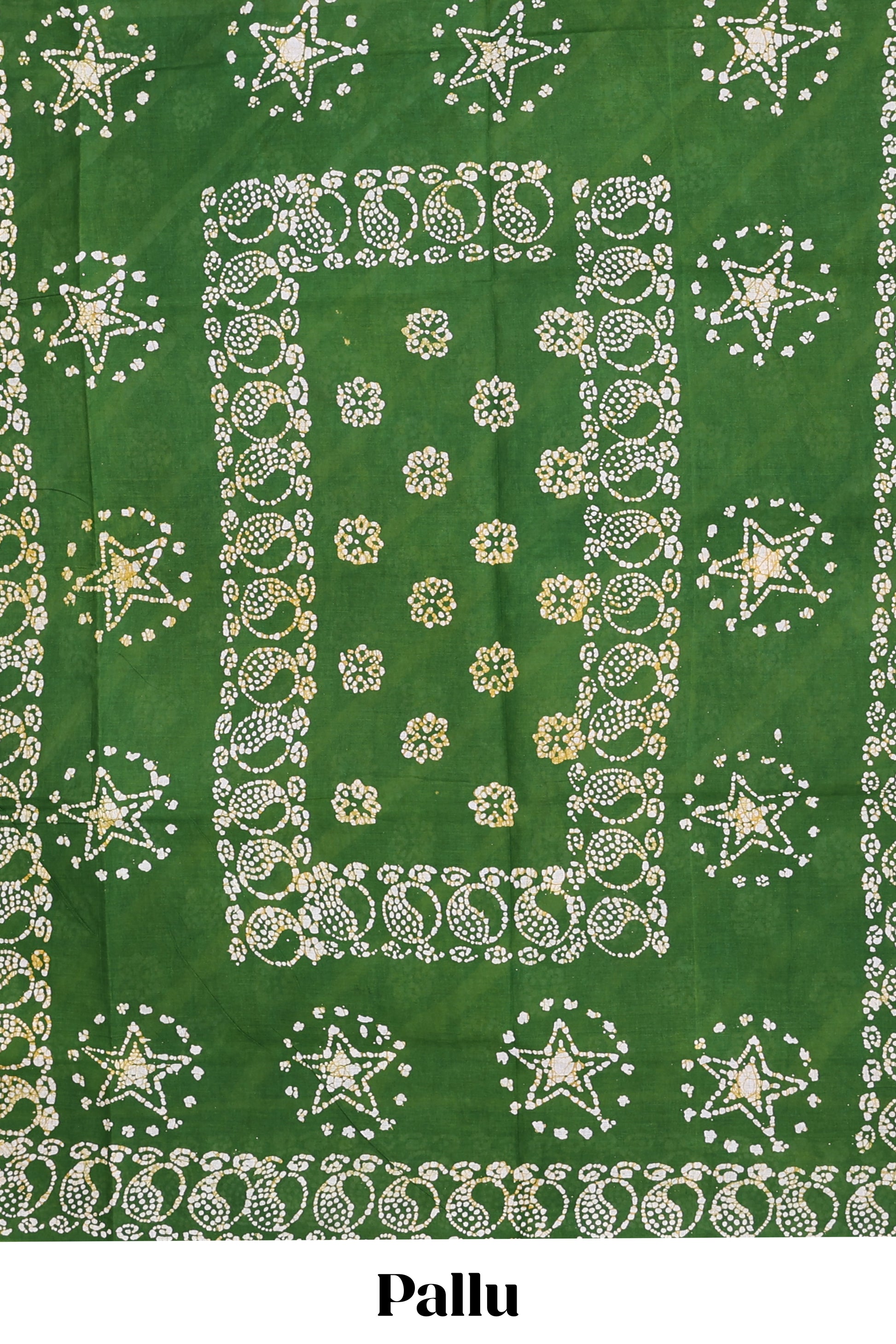 Batik print pattern detailing