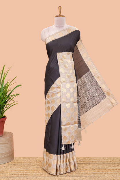 Black color art tussar