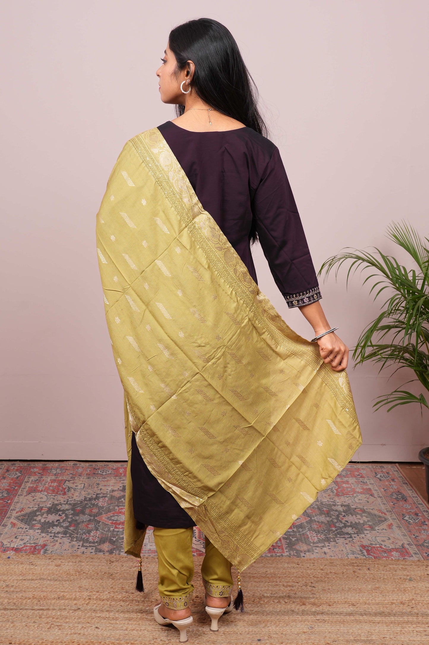 Black designer salwar suit