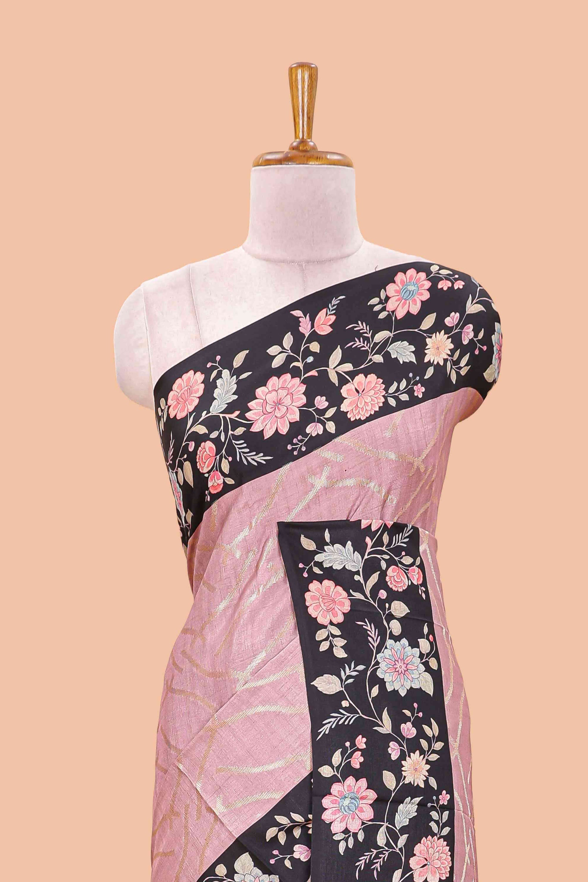  Black floral border 