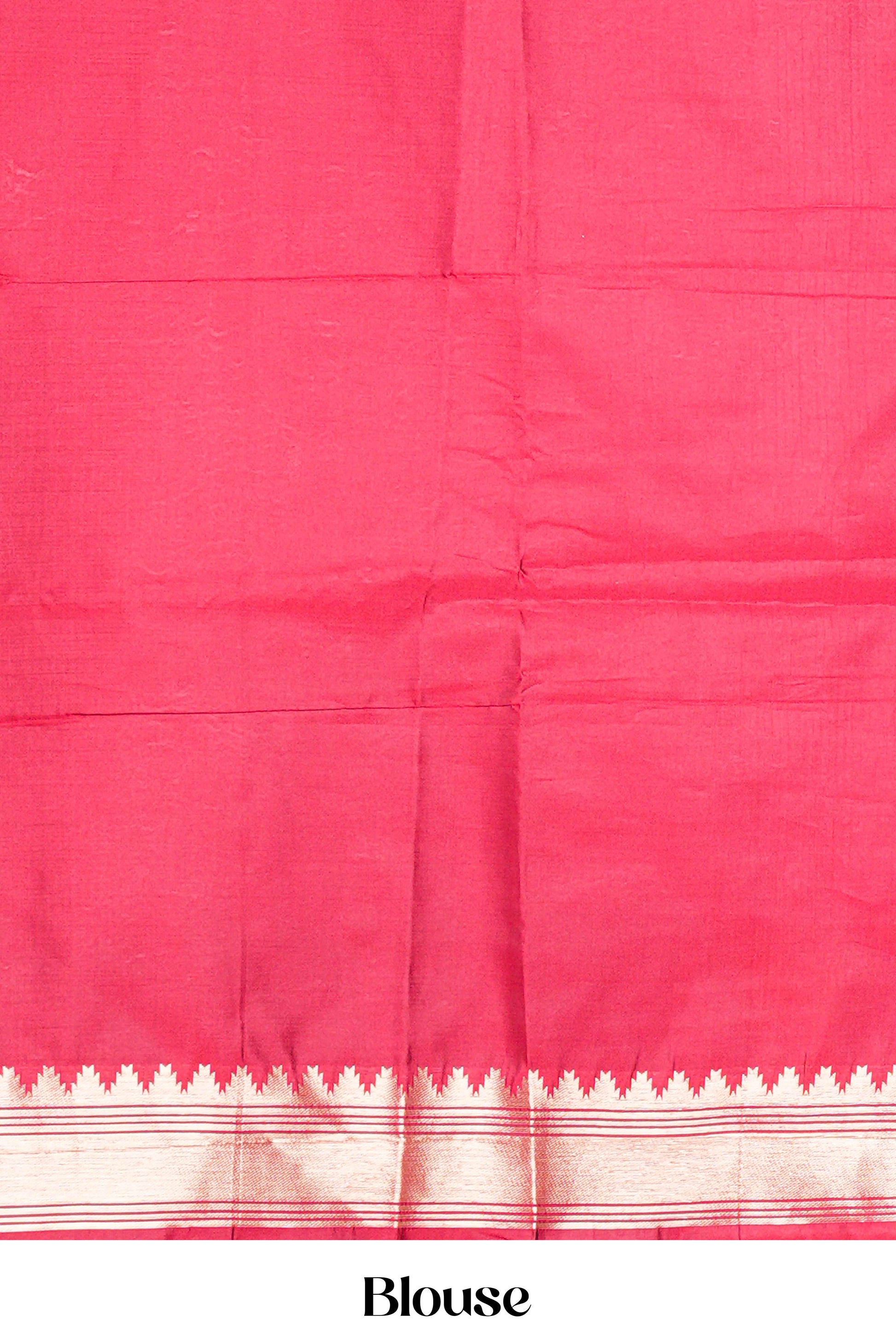 Black semi art silk festive saree