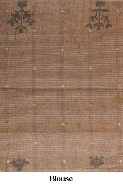 Black textured cotton fabric