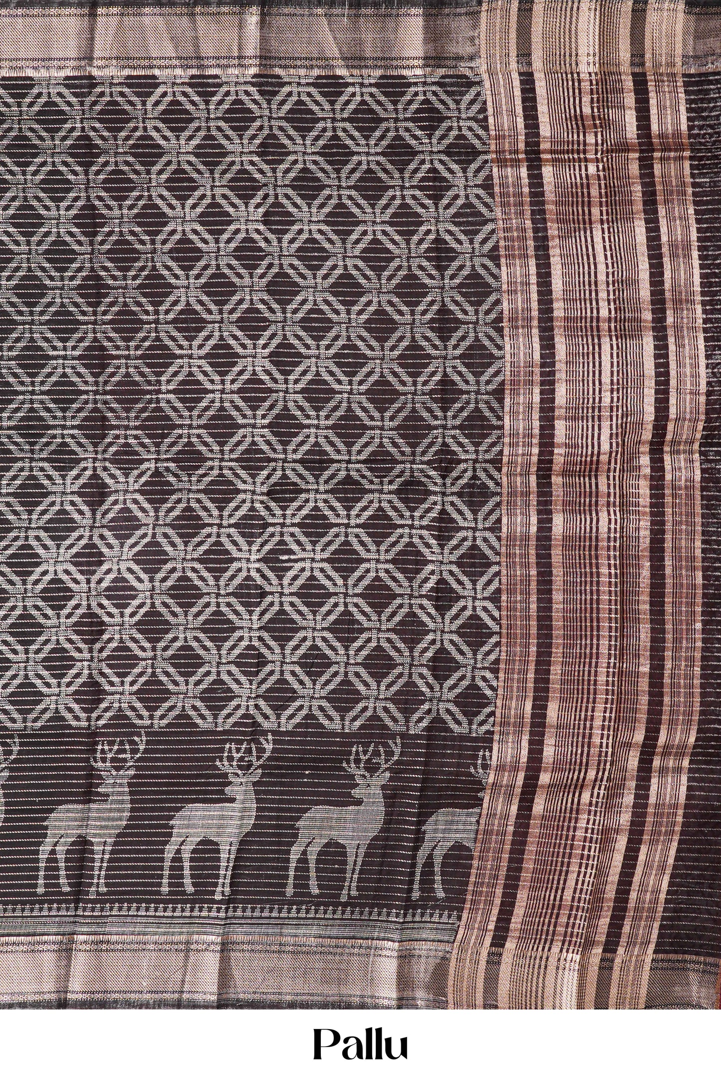 Blouse contrast zari