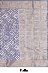  Blue Kota cotton saree