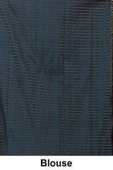Blue bridal wedding silks sarees