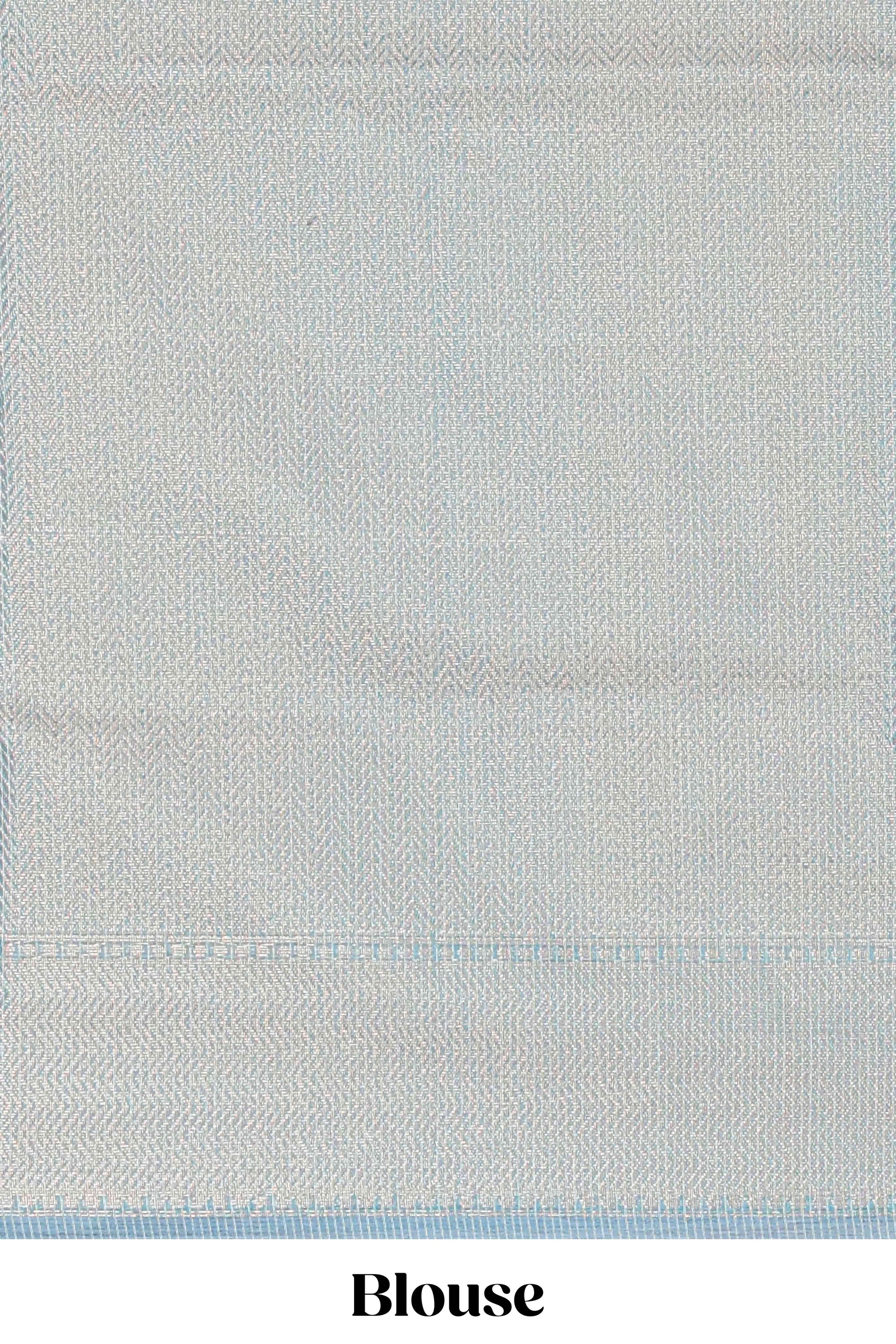  Blue casual Kota cotton saree