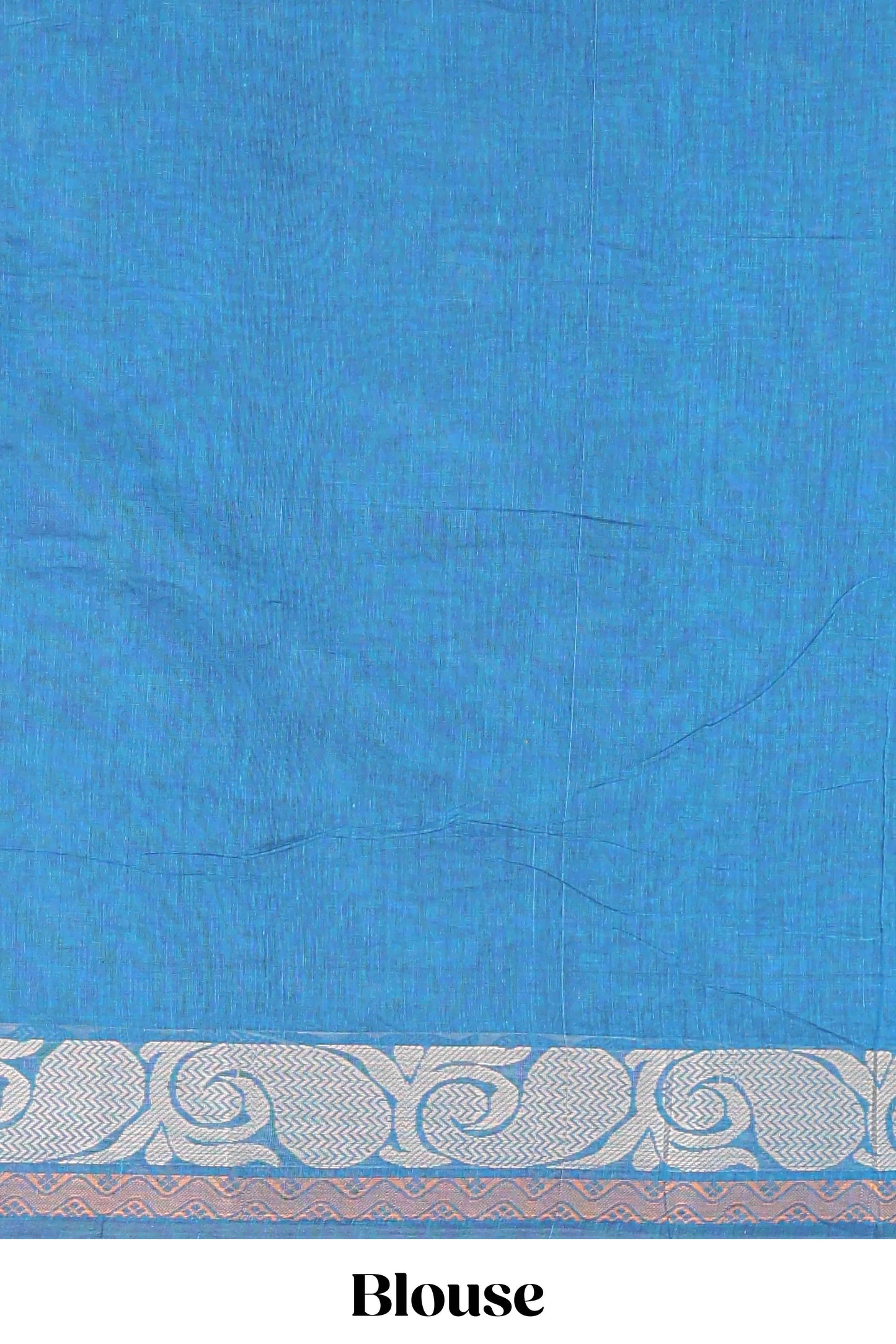  Blue casual kanchi cotton saree