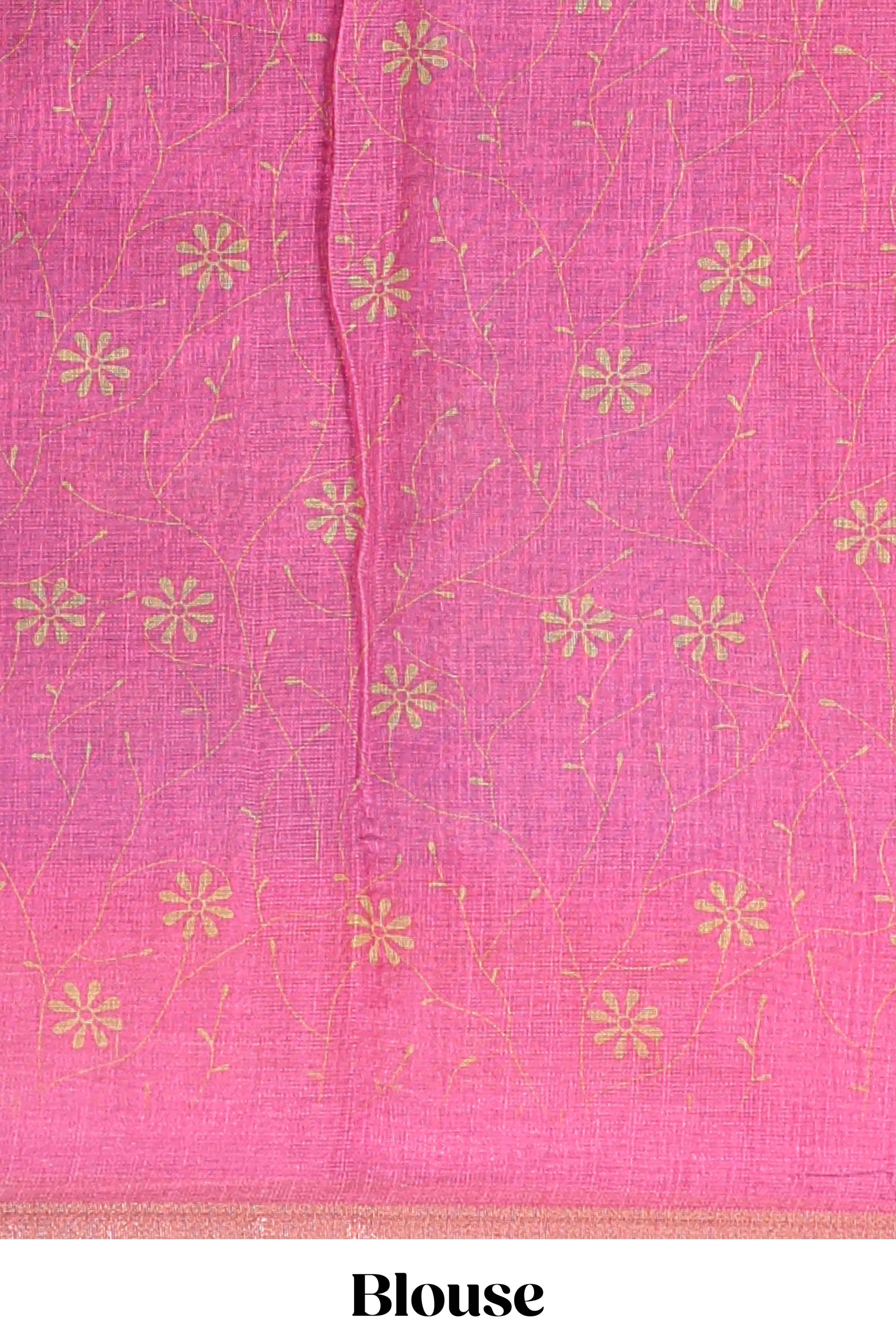  Blue casual linen sare