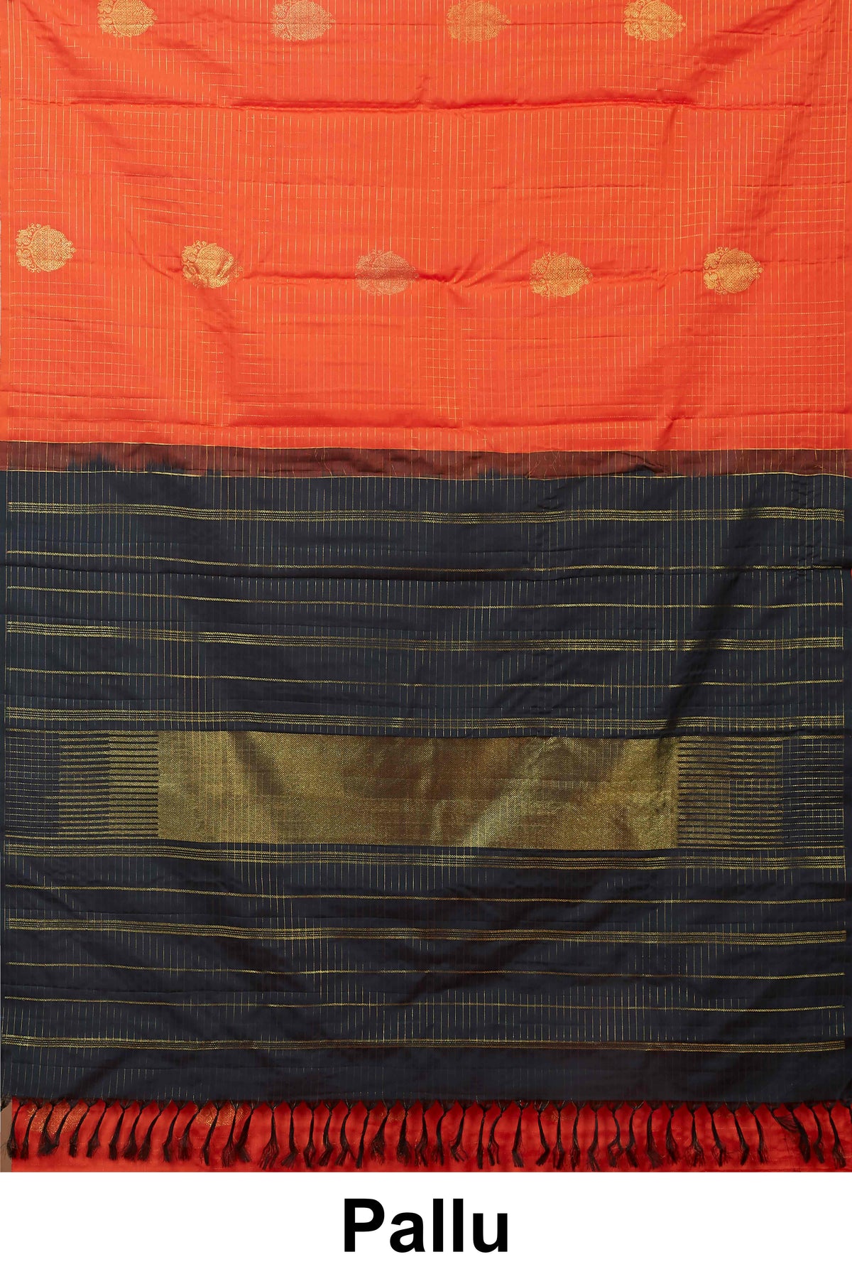 Blue checks elegant silk sarees