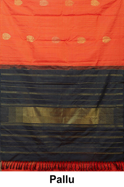 Blue checks elegant silk sarees