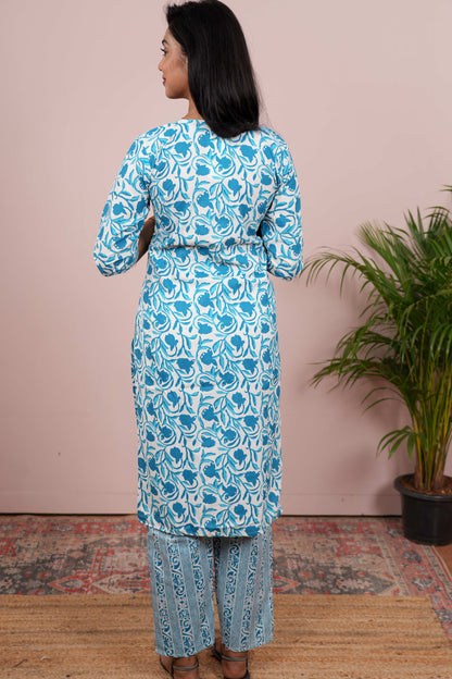 Blue designer salwar suit