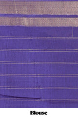 Blue festive saree