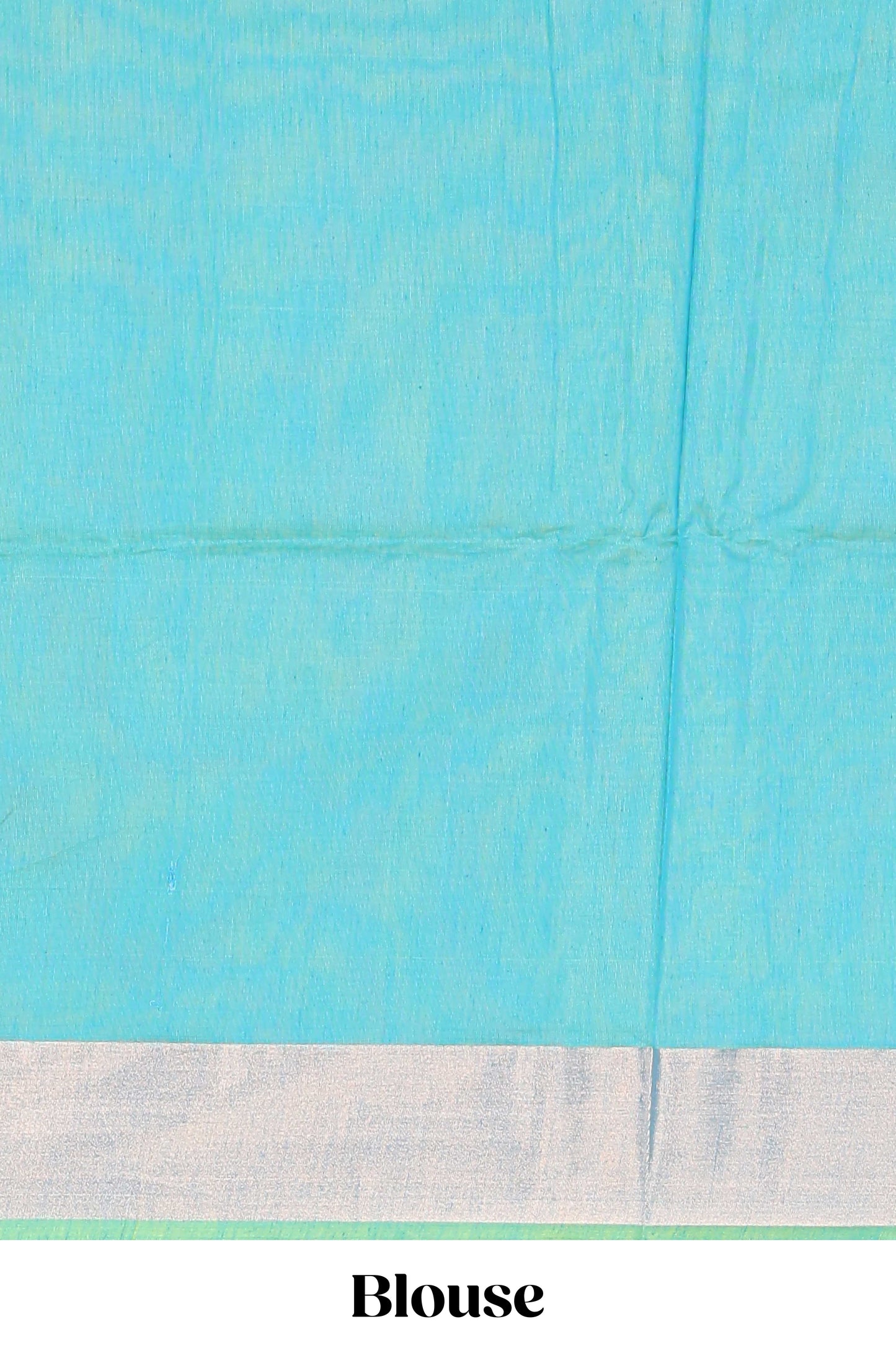 Blue pallu saree
