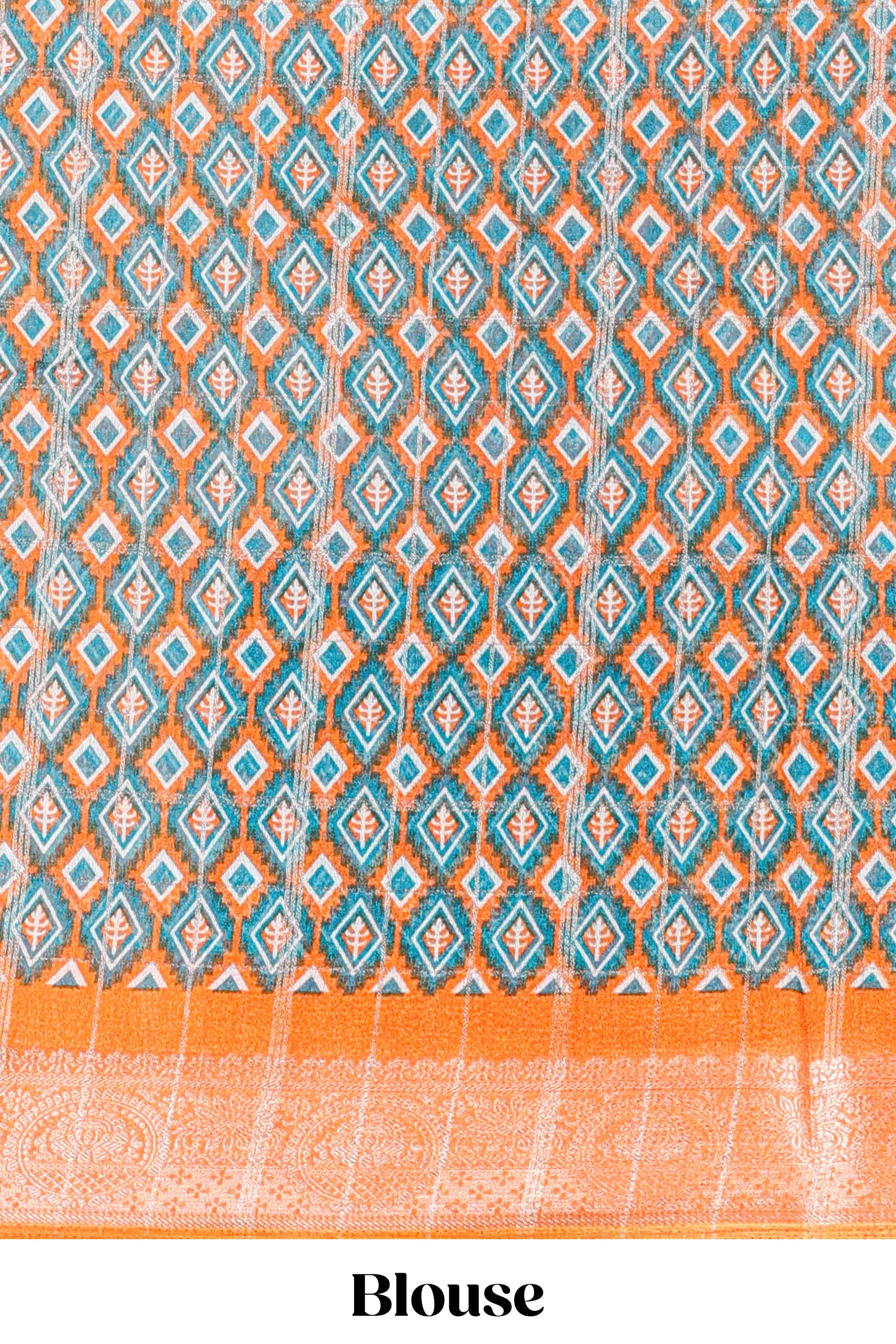 Bold expressive drape