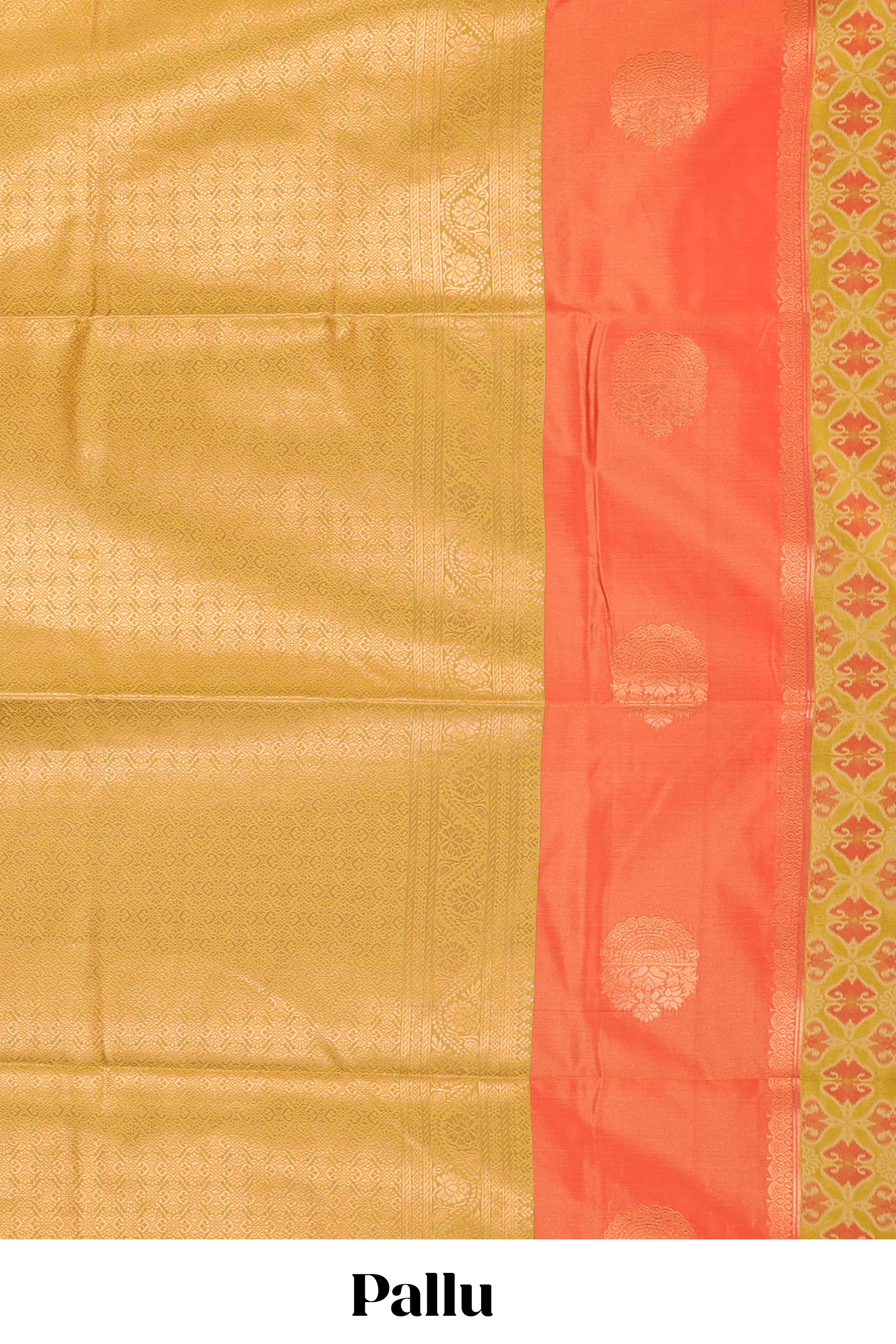 Borderless pochampally print 