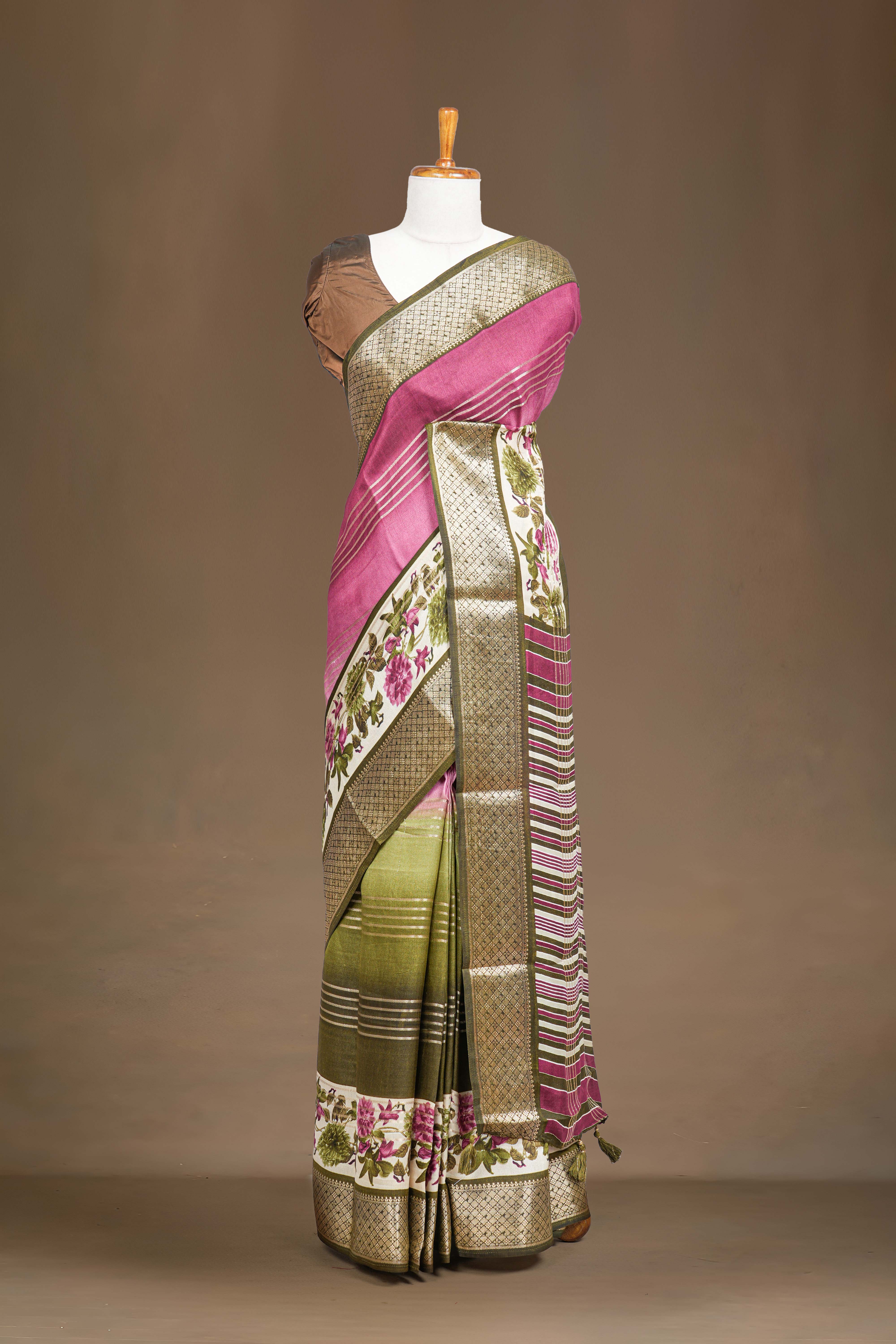 Botanical motif accents