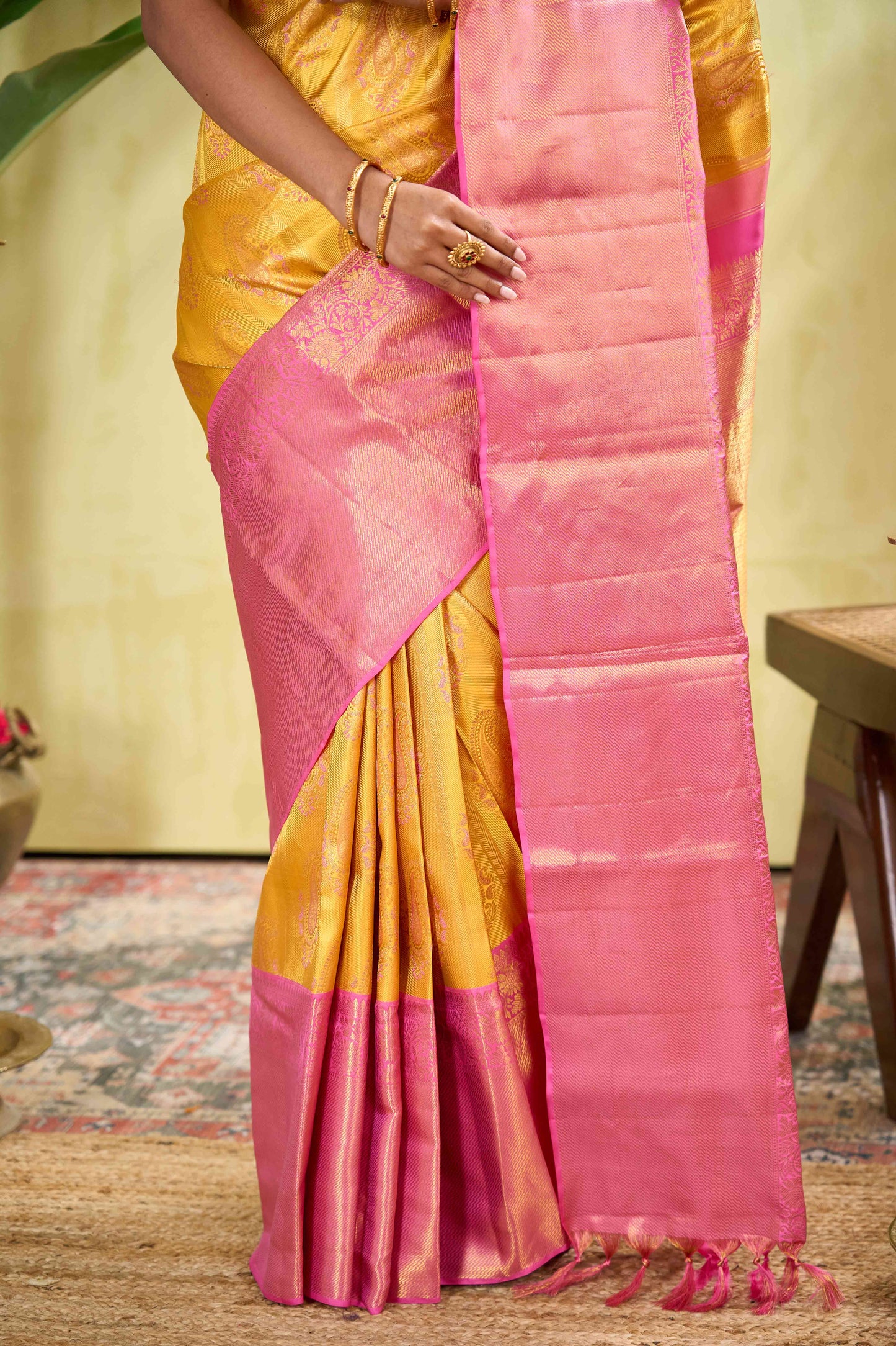 Bridal silk saree designs