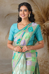 Bright tussar silk saree collection