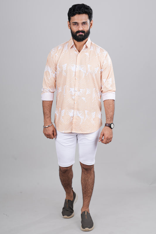 Bright yellow casual shirt