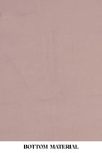 Brown georgette thread work suit