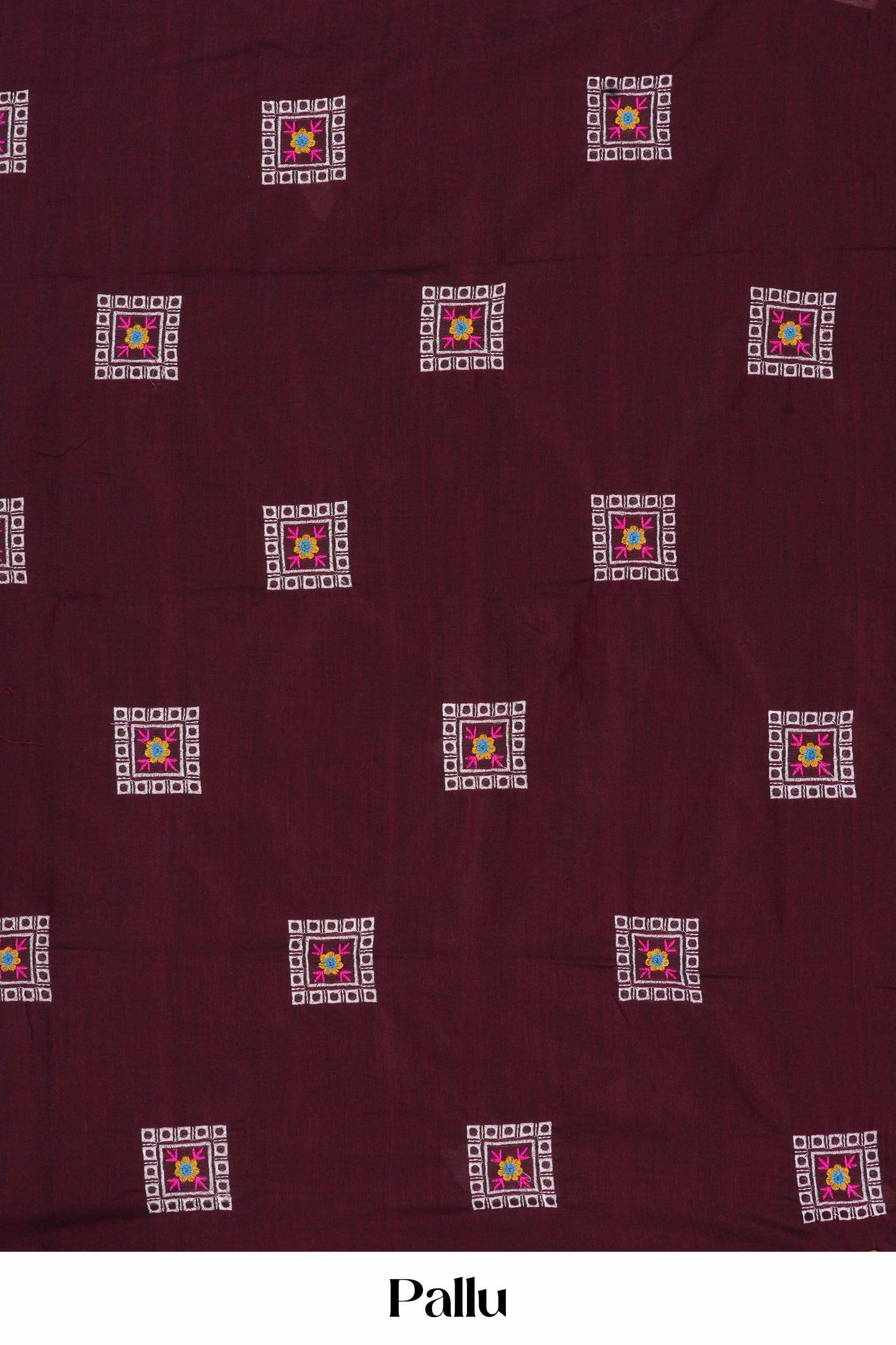 Brown khadi cotton weave