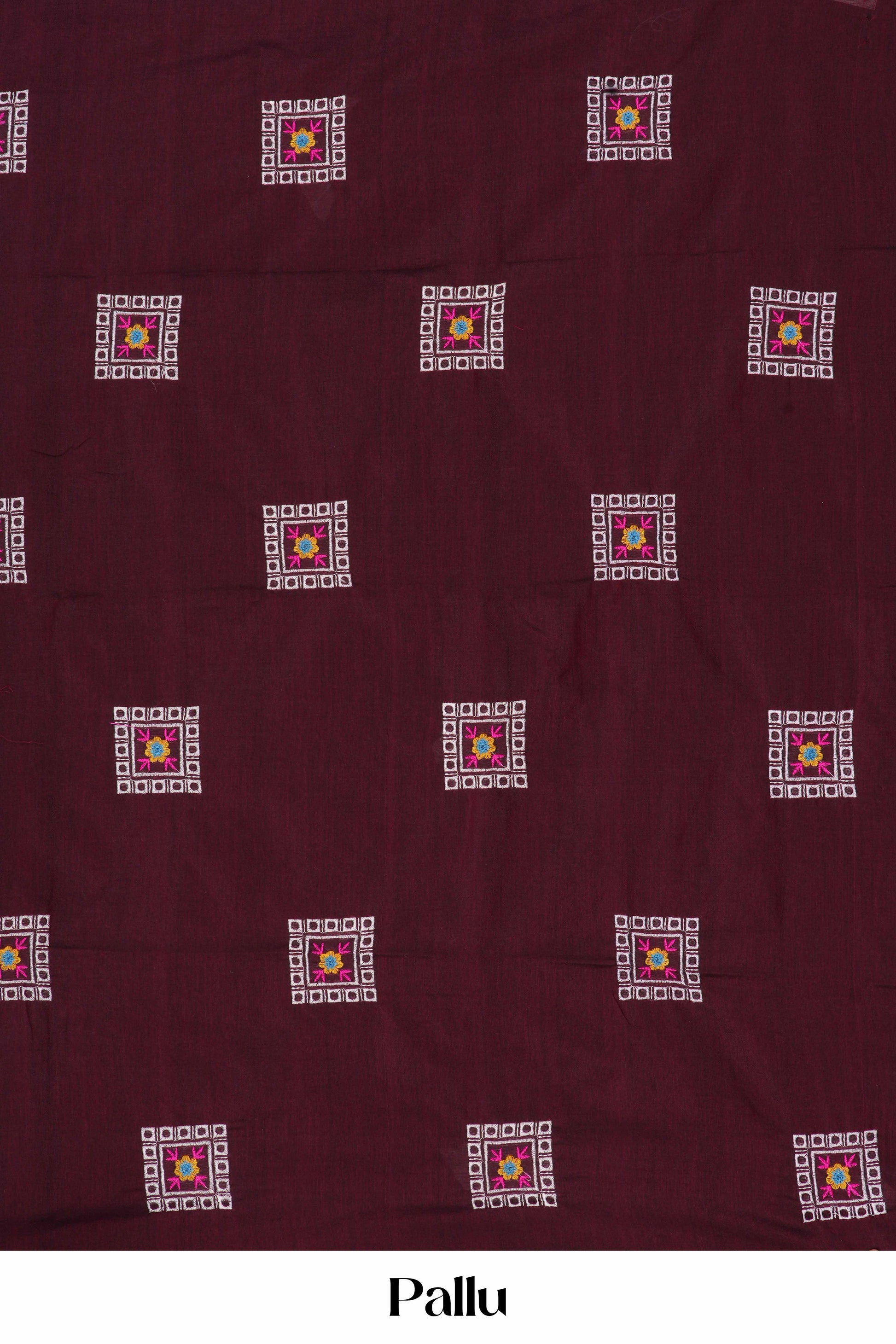 Brown khadi cotton weave
