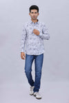 Casual cotton mens shirt