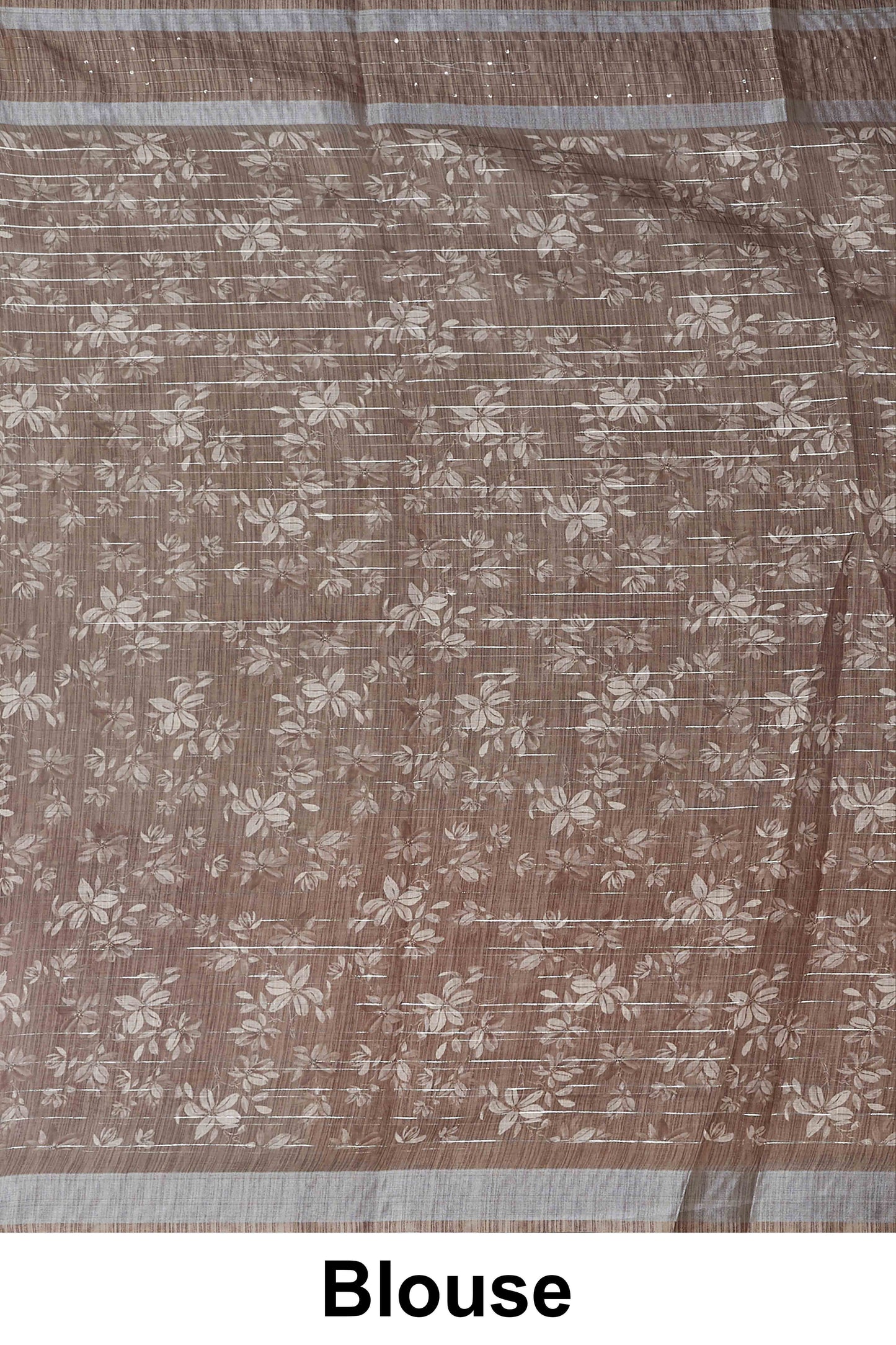 Casual floral linen sarees