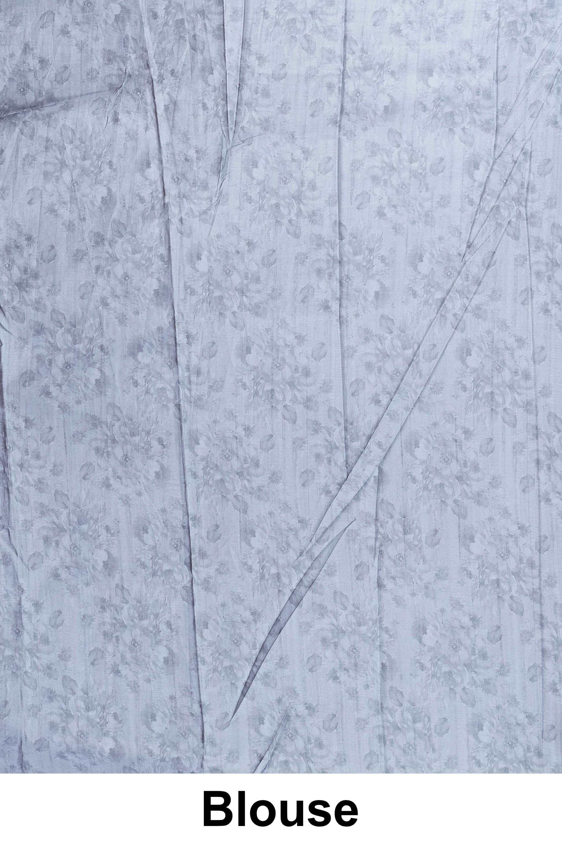 Casual printed organza