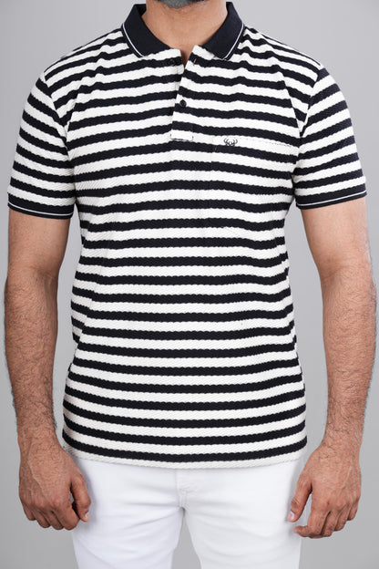 Casual summer striped tee