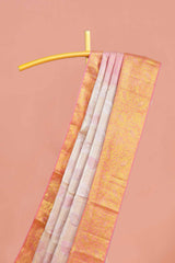 Checked silk saree collection