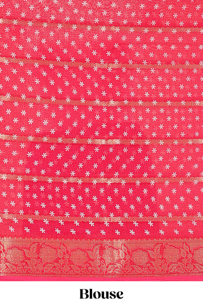 Chic vibrant drape