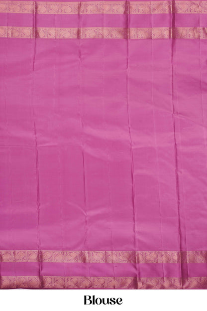 Classic blue wedding silk saree