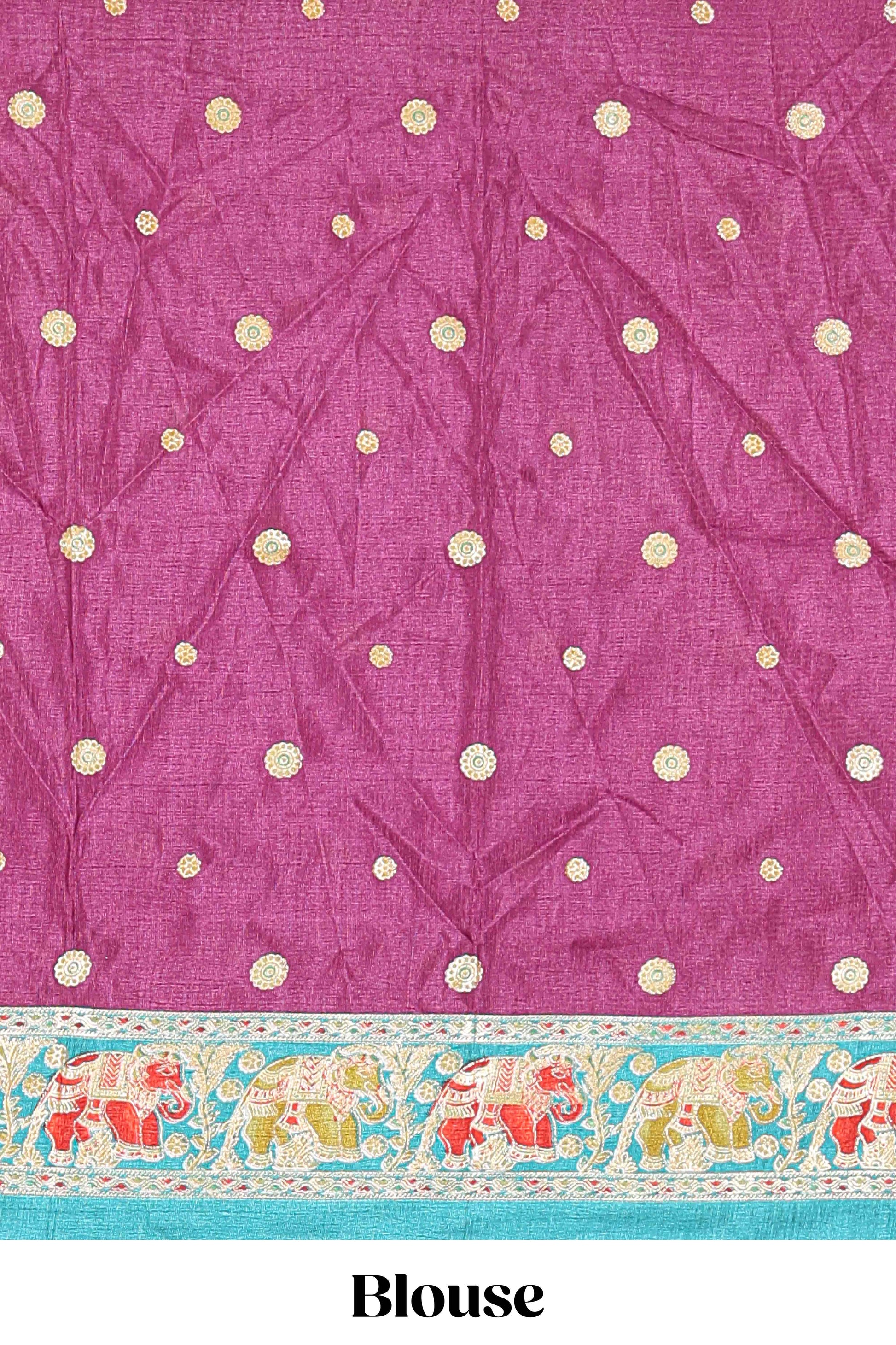Classic dhavani celebration blouse