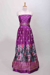 Classic dhavani celebration outfit